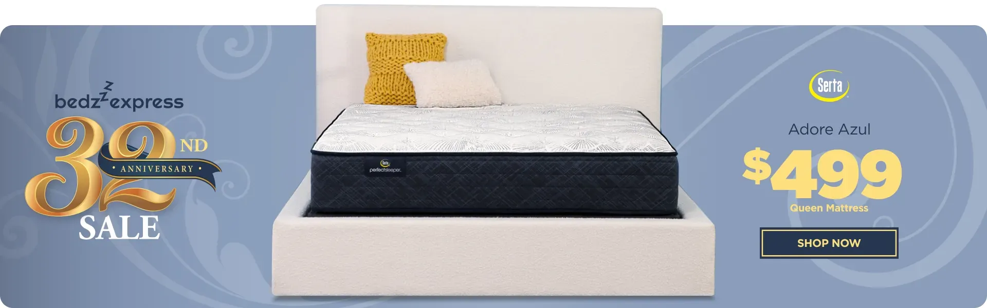 Anniversary Serta Adore Azul